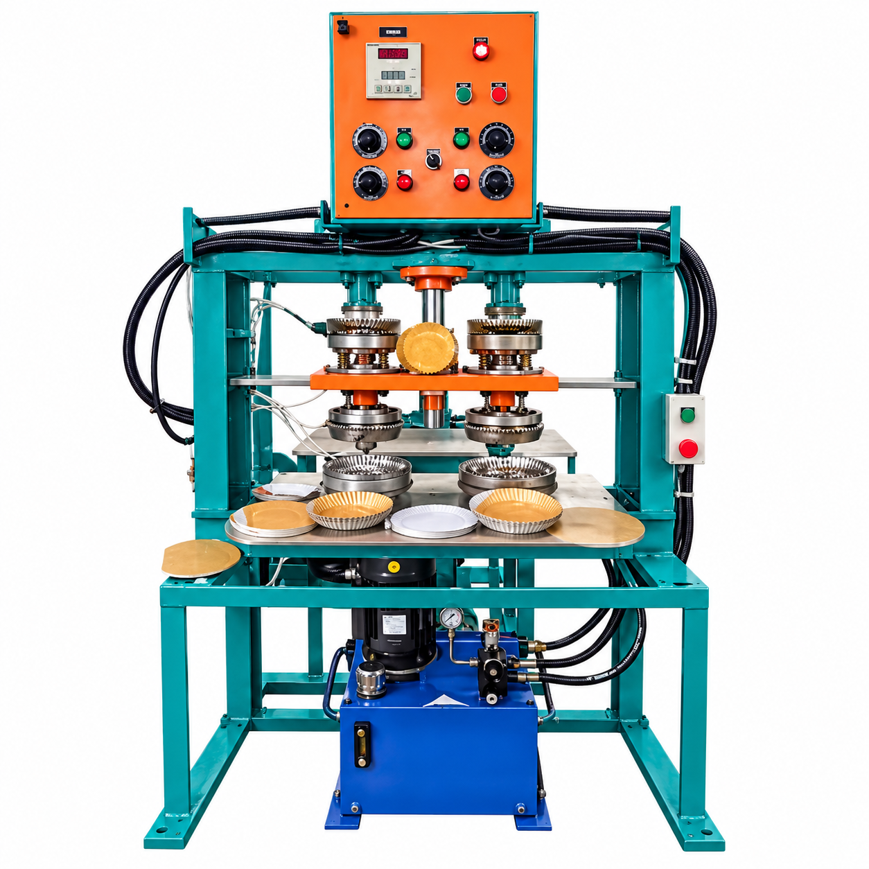 Hydraulic Paper Plate Making Machine